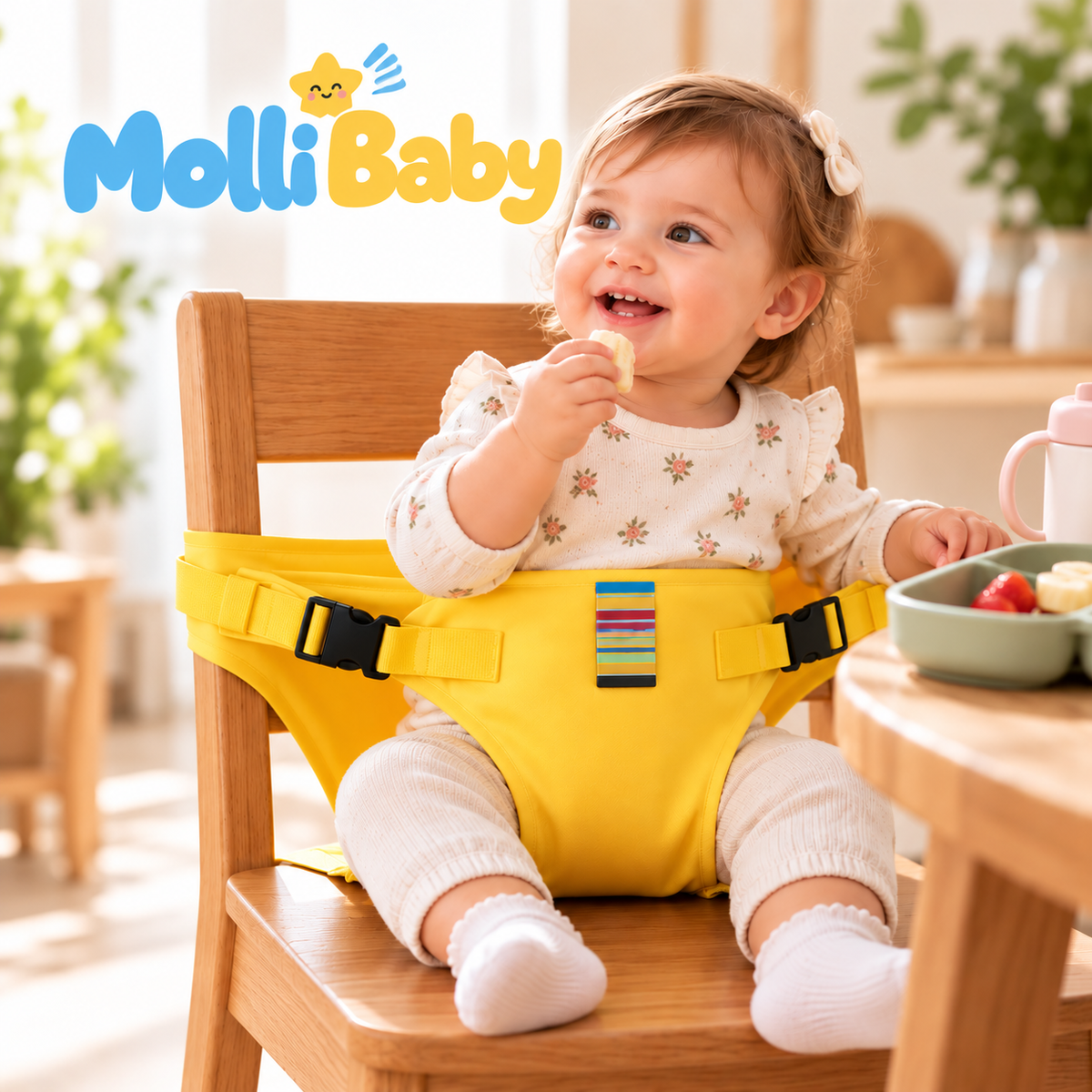Molli Baby™ – Asiento Portátil para Bebé